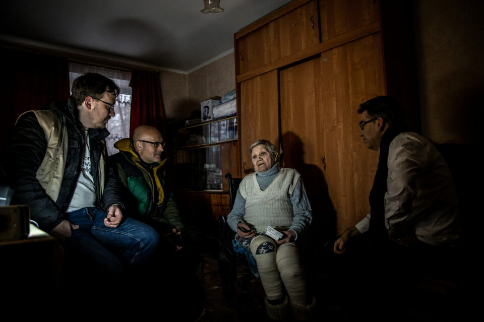 CEO and Chair of World Jewish Relief visit victims of the Ukraine war